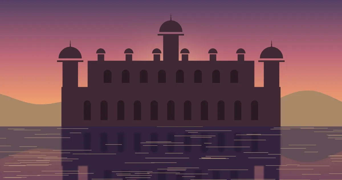 Pearl Pride Villa Udaipur at sunset